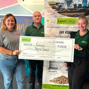 Biomass Company Steps Up to Help Youth Trust 